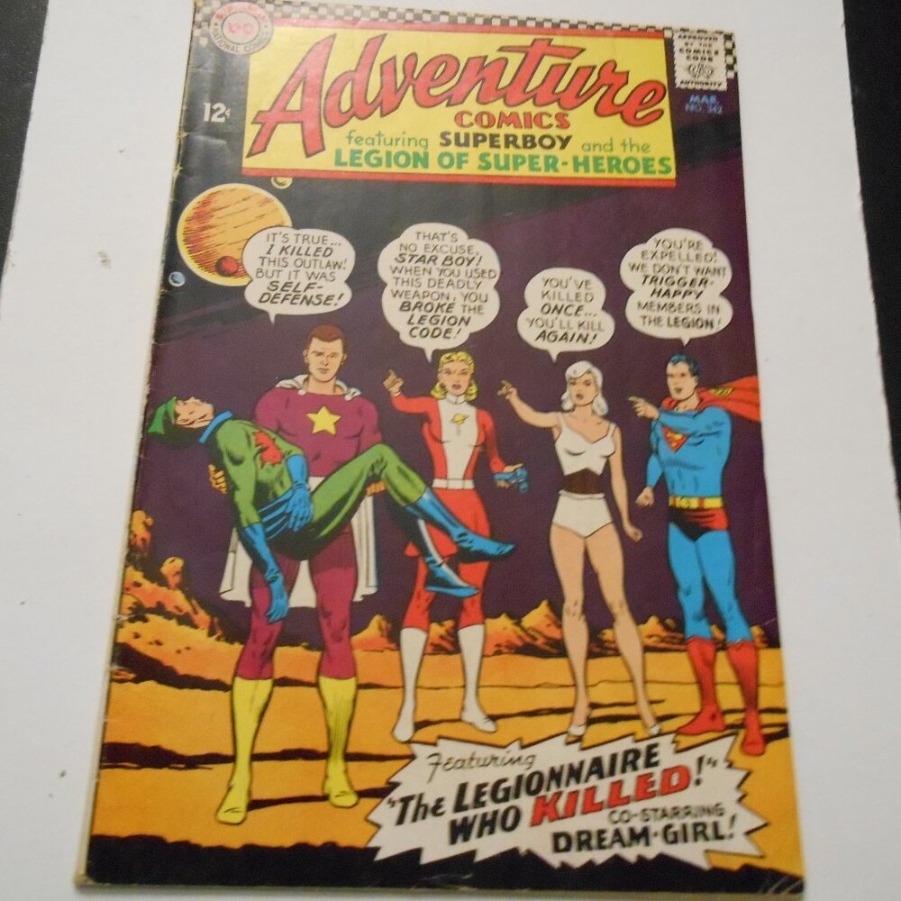 ADVENTURE COMICS # 342  TRIAL OF STARBOY  WRITTEN BY EDMOND HAMILTON
